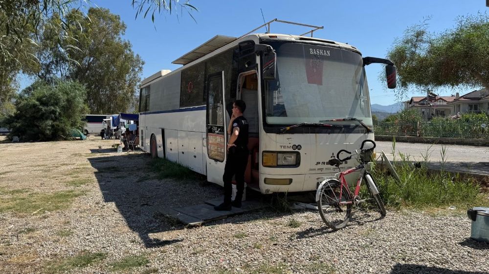 Fethiye’de otobüste yaşayan şoför ölü bulundu