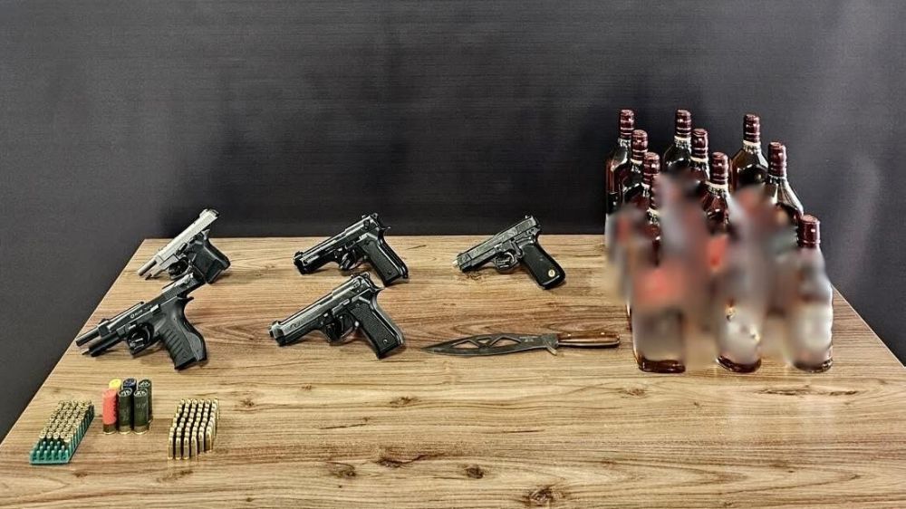 Gazipaşa'da ruhsatsız silah operasyonu