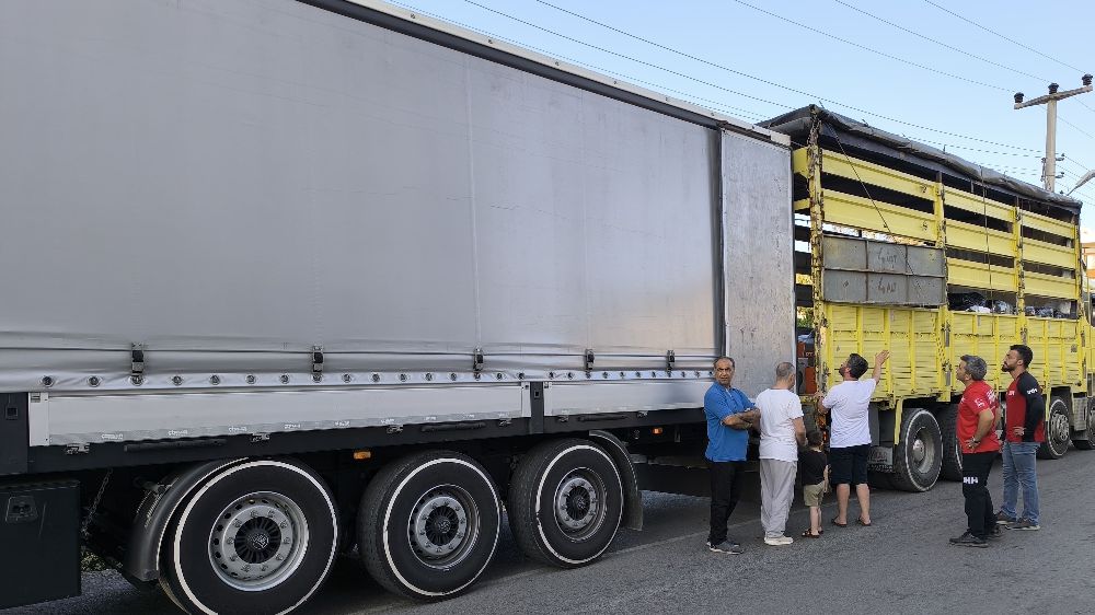  Gazipaşa'dan 31'inci yardım tırı dualarla yola çıktı