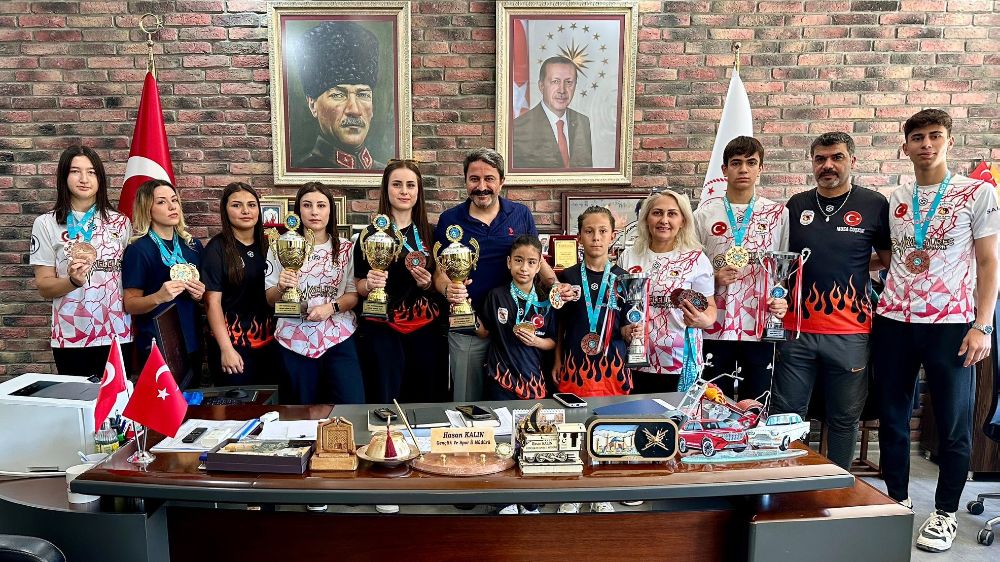 Genç sporcular dünya kupasında 27 madalya kazandı