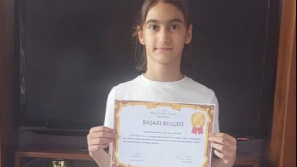 Isparta Yalvaçlı Öğrenciden Türkiye Birinciliği !