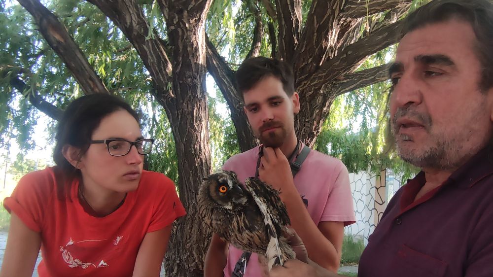 İtalya'dan Van'a geldiler, doğaya kuş saldılar