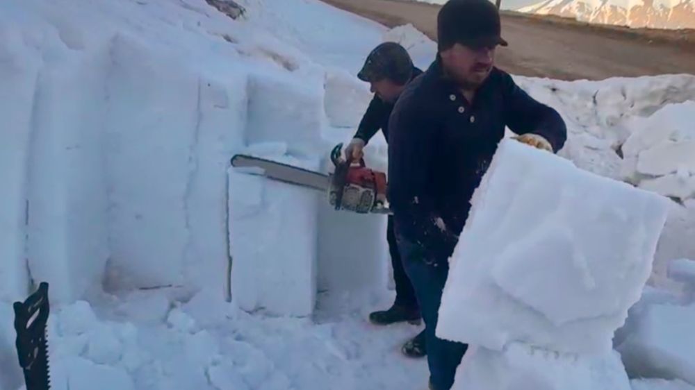 Kar kütlelerinin 3 bin metreden 40 derece sıcağa yolculuğu