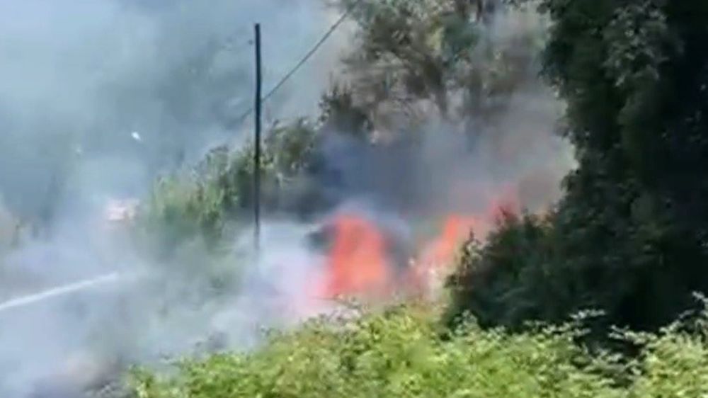 Karabük'te anız yangını büyümeden söndürüldü