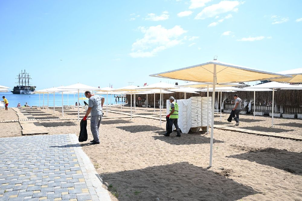 Kemer Belediyesi’nin mavi bayrak gururu