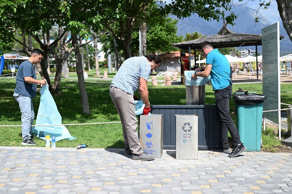 Kemer Belediyesi’nin mavi bayrak gururu