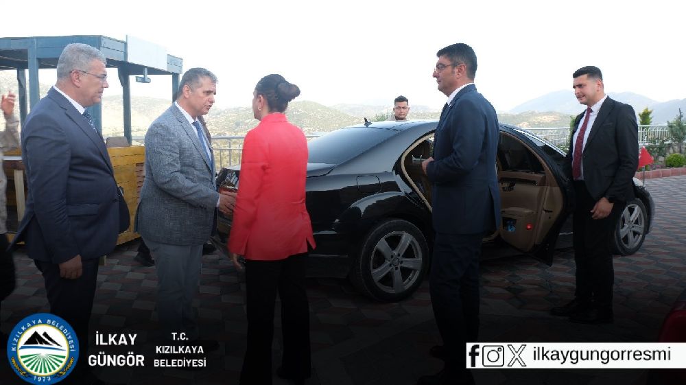 Kızılkaya’da projeler yerinde incelendi Seyir terasında anlamlı buluşma