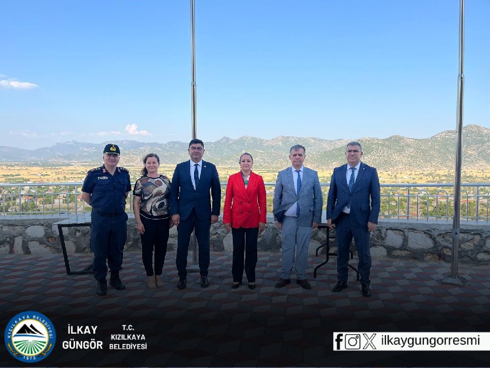 Kızılkaya’da projeler yerinde incelendi Seyir terasında anlamlı buluşma