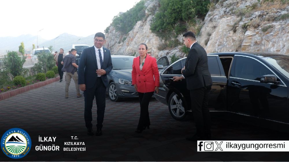 Kızılkaya’da projeler yerinde incelendi Seyir terasında anlamlı buluşma