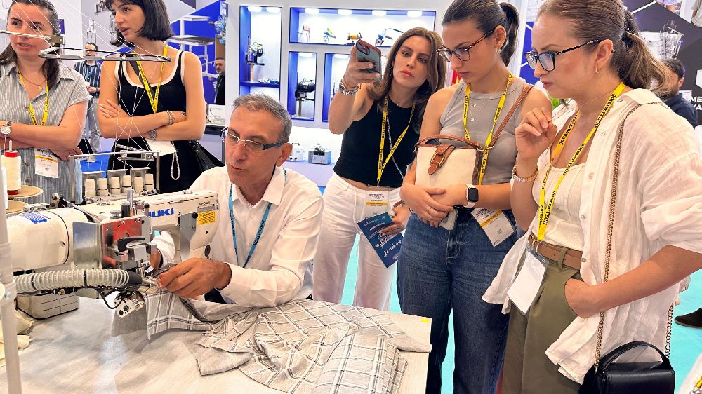 Konfeksiyon ve nakış makineleri Garment Tech İstanbul Fuarı’nda görücüye çıktı
