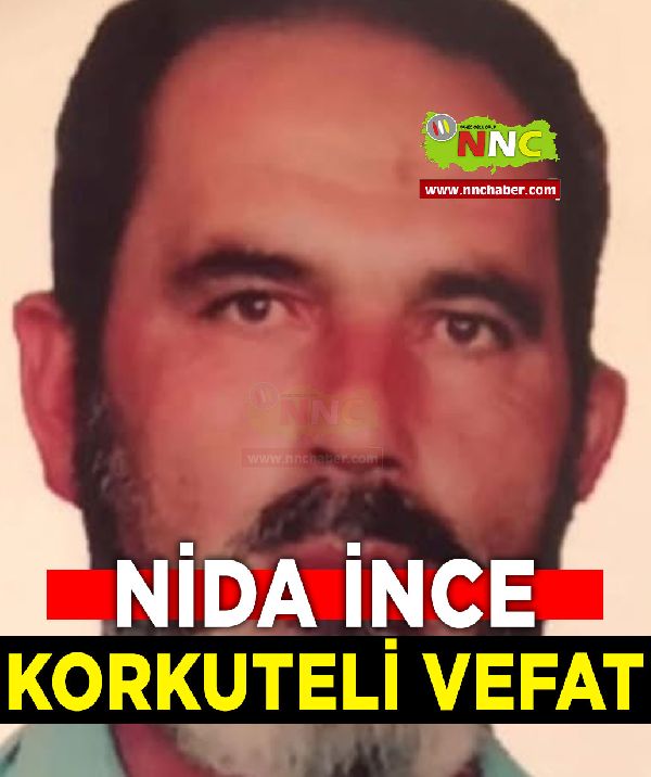 Korkuteli Vefat Nida İnce