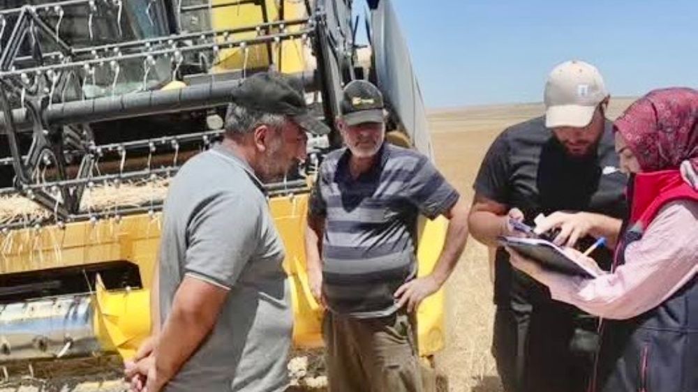 Kulu'da biçerdöver denetimleri