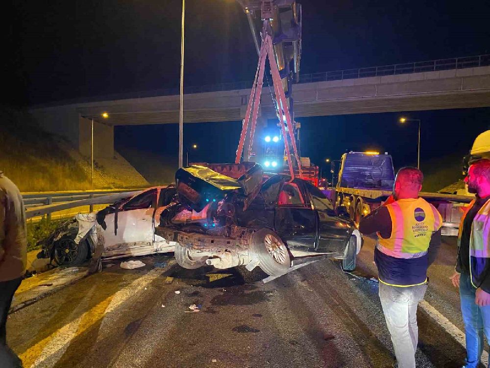 Kuzey Marmara’da zincirleme feci kazada 4’ü çocuk 12 yaralandı