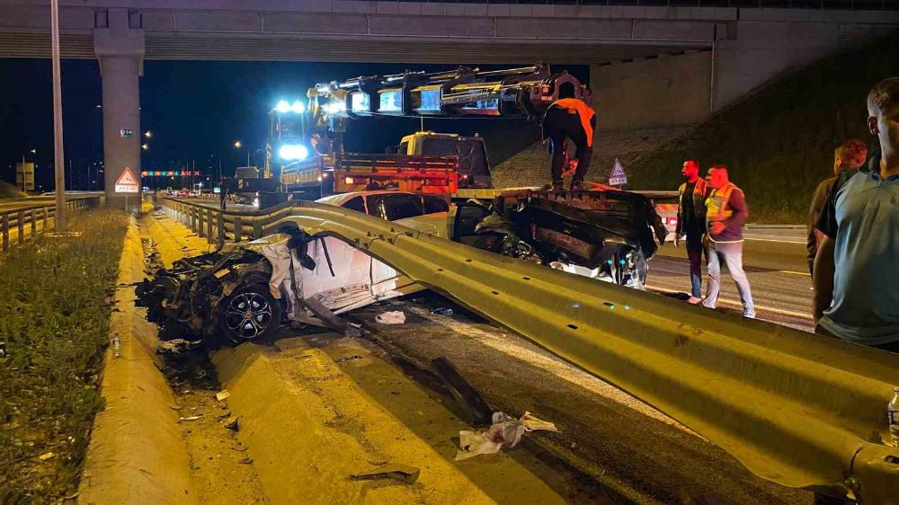 Kuzey Marmara’da zincirleme  feci kazada  4’ü çocuk 12 yaralandı 