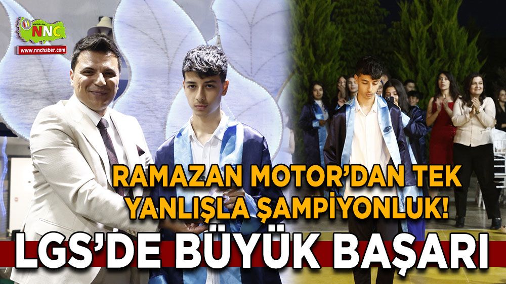 LGS şampiyonu Bucak'tan çıktı Tek yanlışla şampiyonluk!