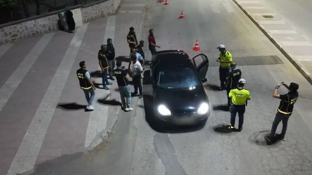 Manisa'da 'Narko-Alan' uygulaması