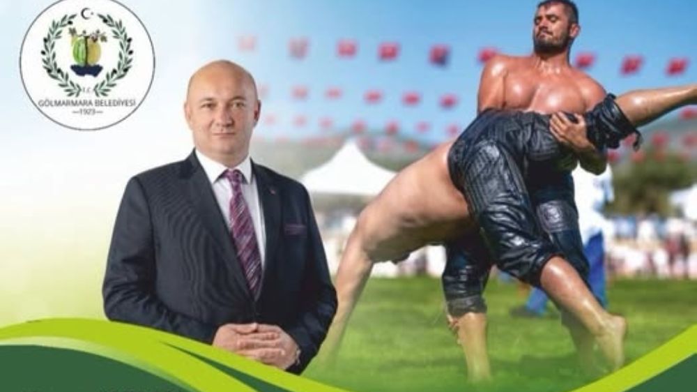 Manisa Gölmarmara Yağlı pehlivan güreşleri Bayram'da Başpehlivanlar sahada 