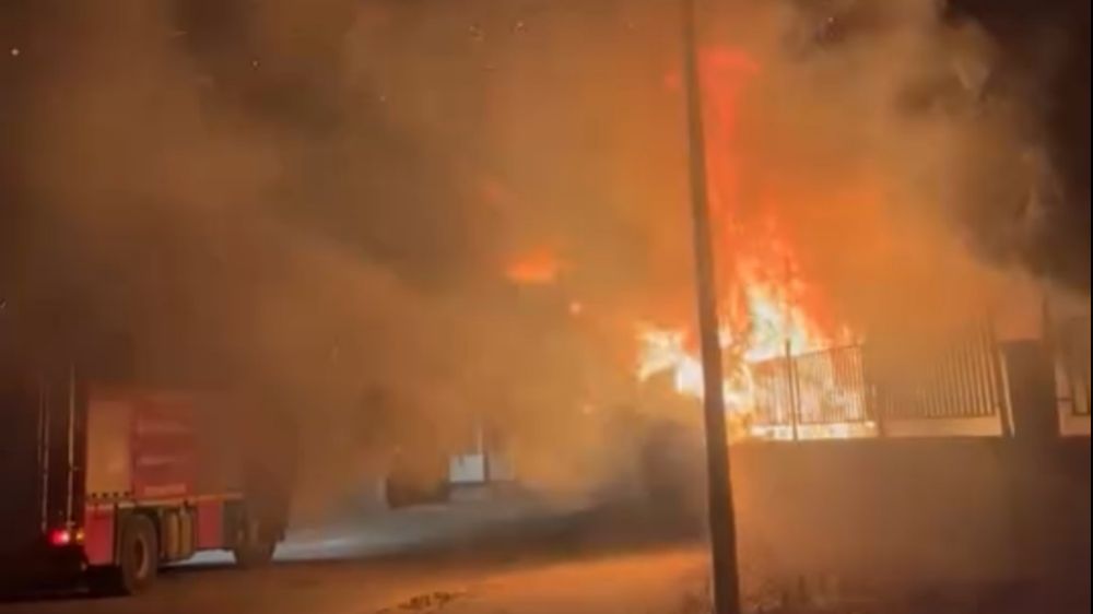 Mardin'de trafo yangını