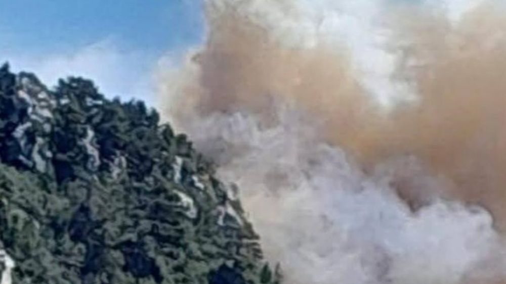 Mersin Bozyazı'da orman yangınına ekipler müdahale ediyor