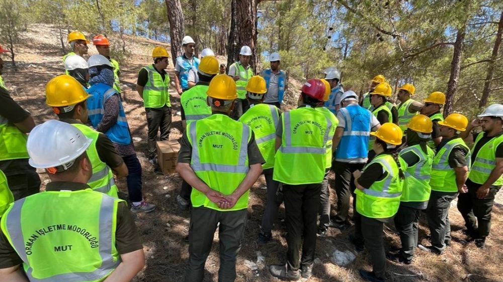 Mersin'de 'Orkod' eğitimleri devam ediyor