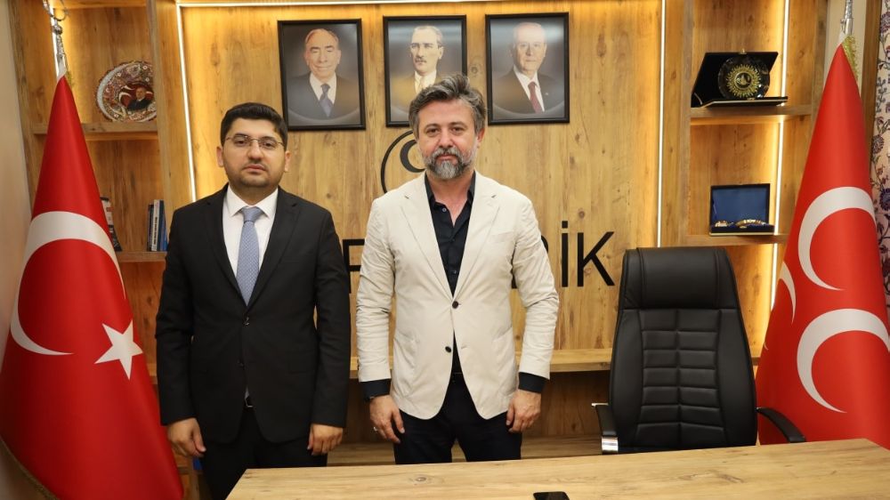 MHP Serik İlçe Başkanlığı’nda Görev Değişimi yeni başkan Ahmet Güzel