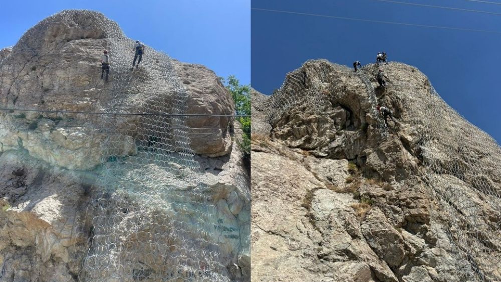 Mir Kalesi'nde ıslah çalışmaları başladı