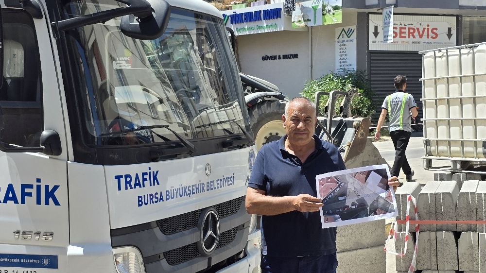 Mudanya'da alternatif yolda genişletme çalışmaları başladı