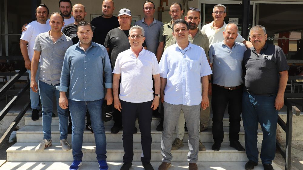  Nazilli Belediye Başkanı Tetik şoförlerle buluştu