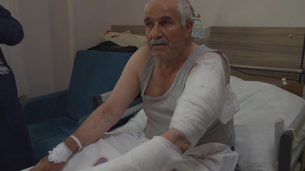  Ot biçen vatandaş kurdun saldırısına uğradı