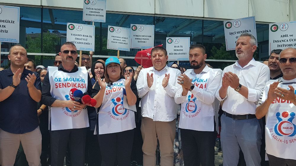 Öz Sağlık-İş Karabük Şube Başkanı Ekemen: "Kamu işçisinin iradesi dikkate alınmalı"