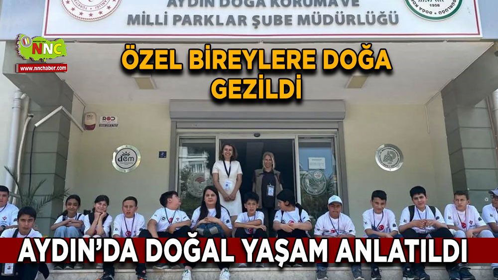Özel bireylere doğal yaşam anlatıldı