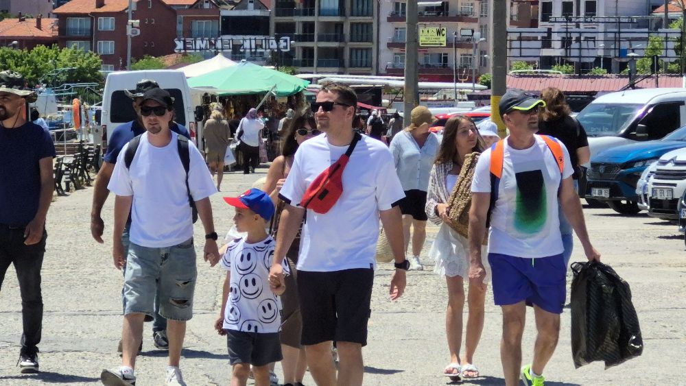 Rus tursitler Amasra'ya akın etti