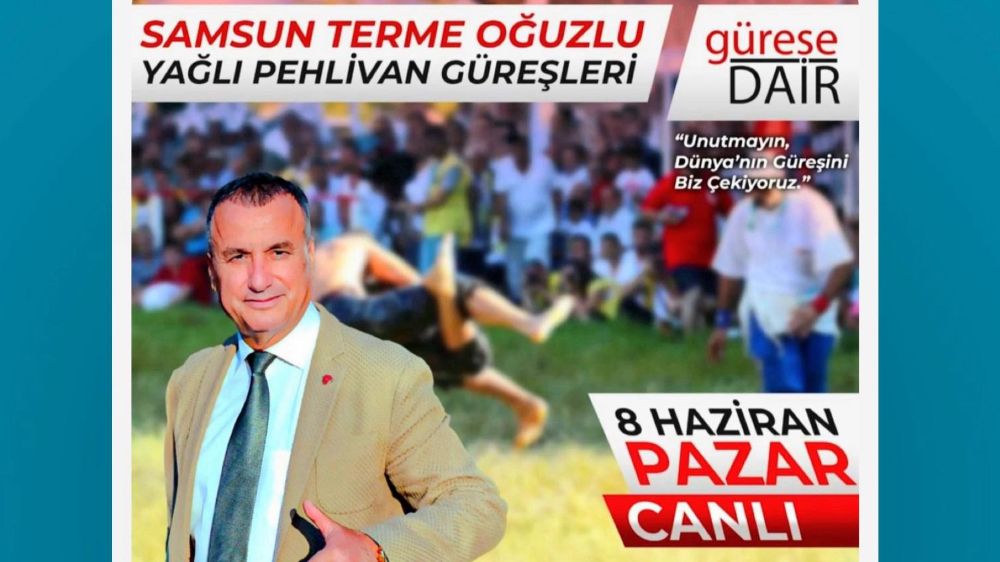  Samsun Terme’de Er Meydanı Kuruluyor  Terme Oğuzlu Yağlı pehlivan Güreş Heyecanı 8 Haziran’da canlı yayın 