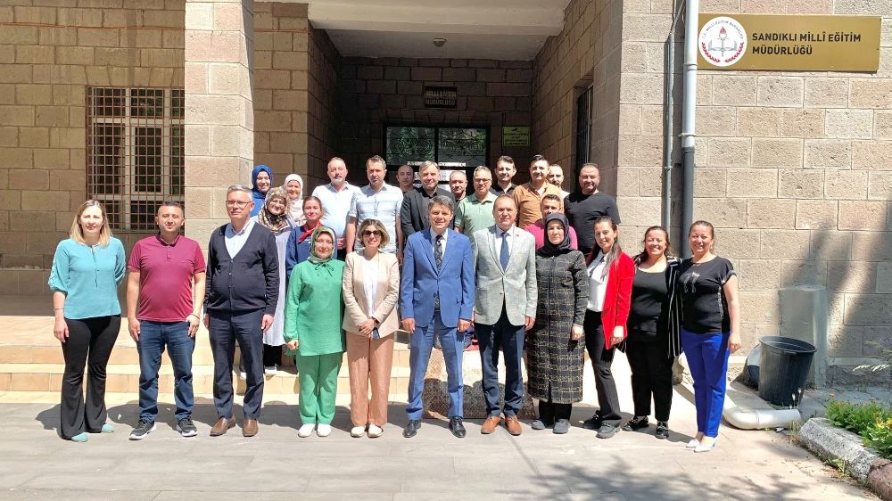 Sandıklı Kaymakamı Önder Çengel’den veda ziyareti