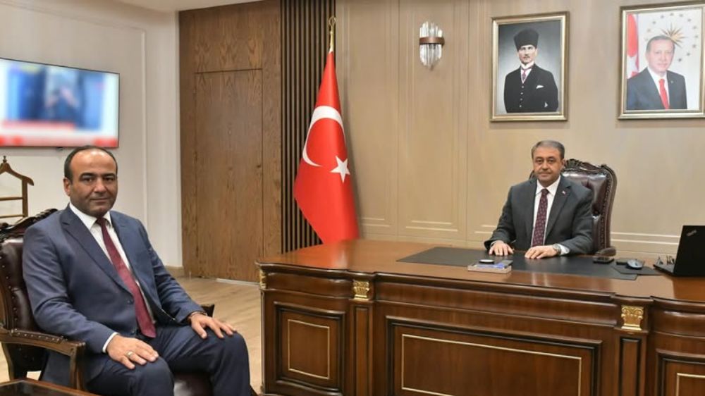 Şanlıurfa İl Sağlık Müdürü Dr. Erhan Berk’ten Vali Hasan Şıldak’a Ziyaret