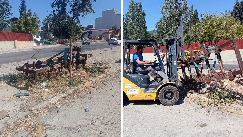  Söke Belediyesi’nden hurda araçlara müdahale