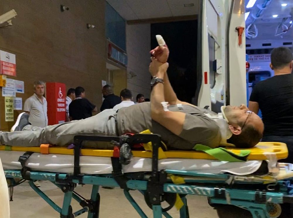 son dakika Bursa'da motosikletler çarpıştı 4 yaralı 1 kişinin parmağı koptu