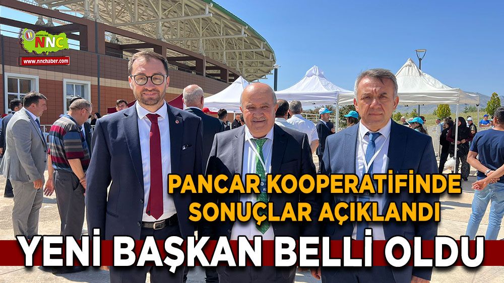S.S. Burdur Isparta Pancar Ekicileri Kooperatifi seçim kesin sonuçları  Başkan belli oldu 