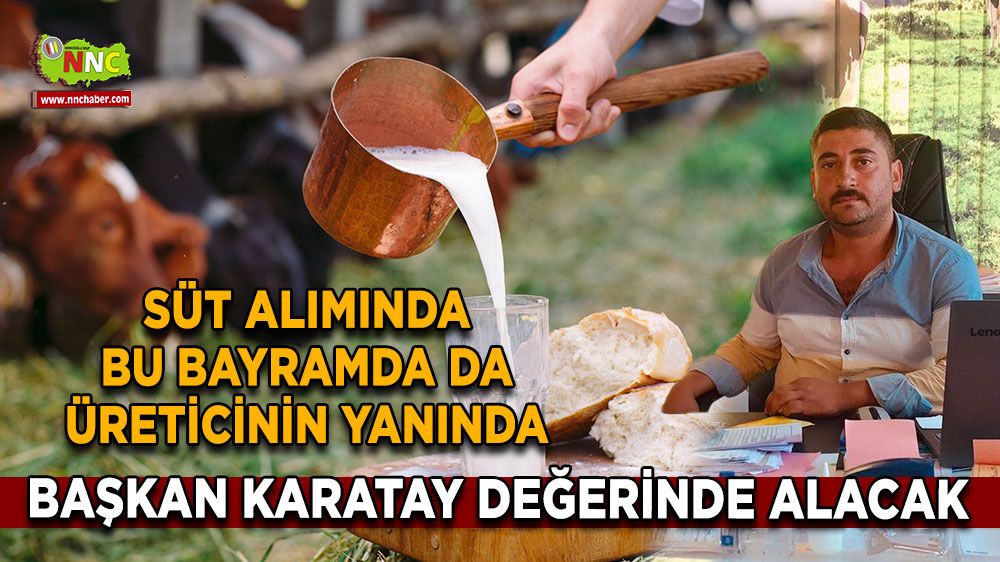 Süt üreticisine bayram müjdesi! Başkan Karatay duyurdu, değerinde alınacak