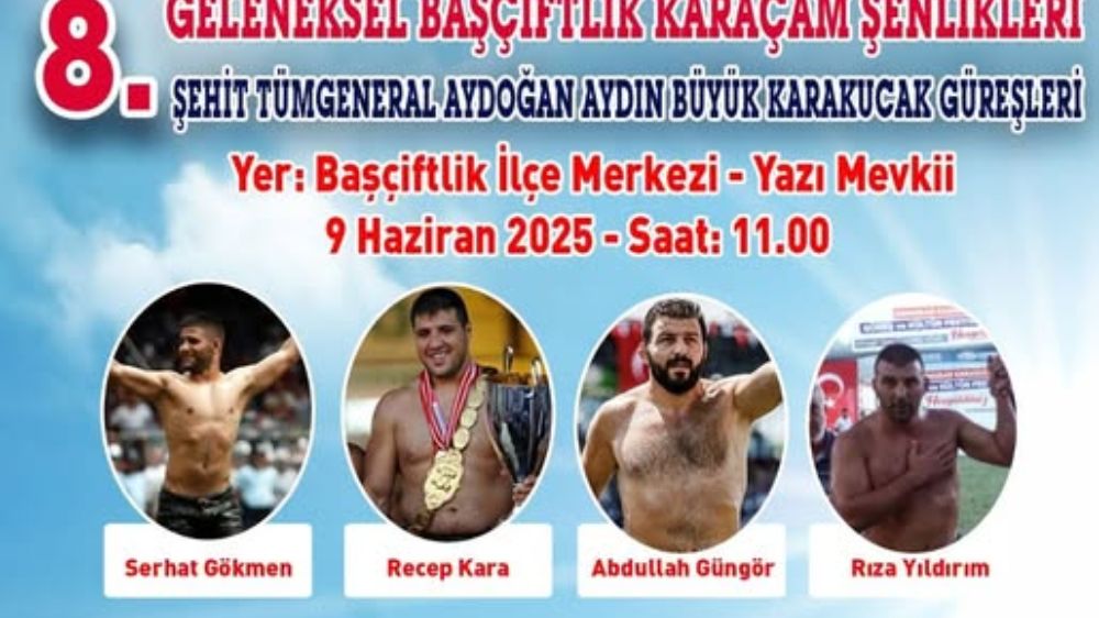 Tokat Başçiftlik’te Karakucak Güreş Heyecanı Başladı! Başpehlivanlar sahada 