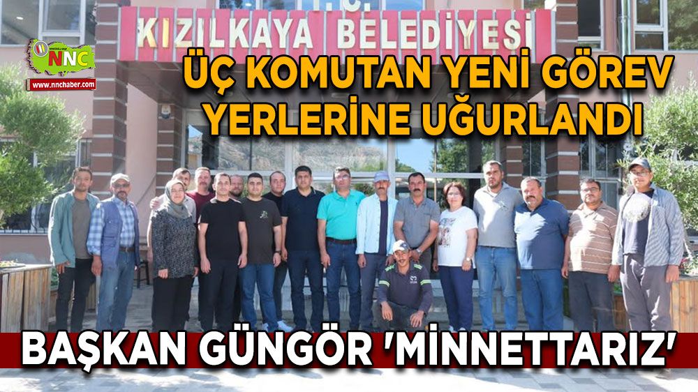 Üç komutan yeni görev yerlerine uğurlandı Başkan Güngör 'Minnettarız'