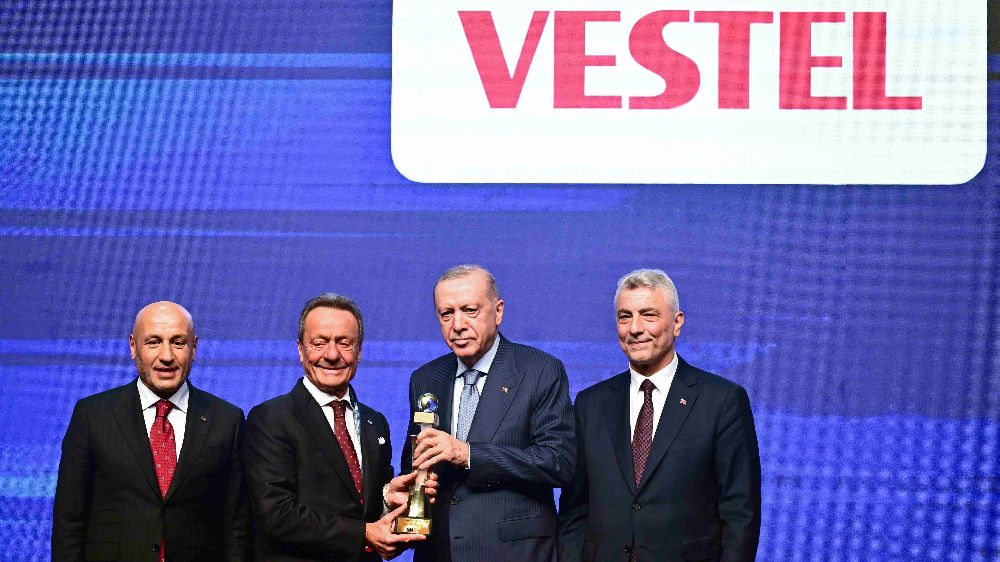 Vestel’e ihracat şampiyonluğu ödül