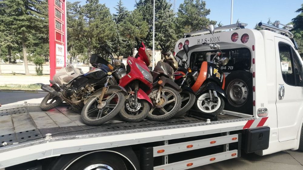 Yalvaç'ta motosiklet denetimi: 6 araç men edildi, 1 sürücü alkollü yakalandı