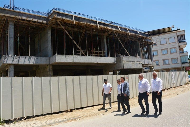 Zeytinli'de yeni sağlık merkezi ve acil istasyon inşaatı sürüyor