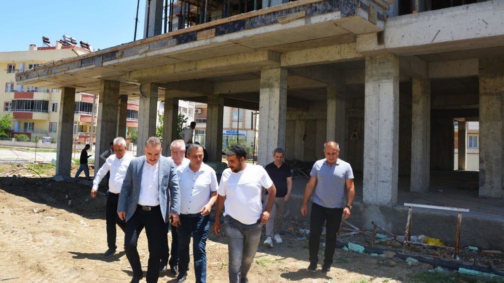 Zeytinli'de yeni sağlık merkezi ve acil istasyon inşaatı sürüyor