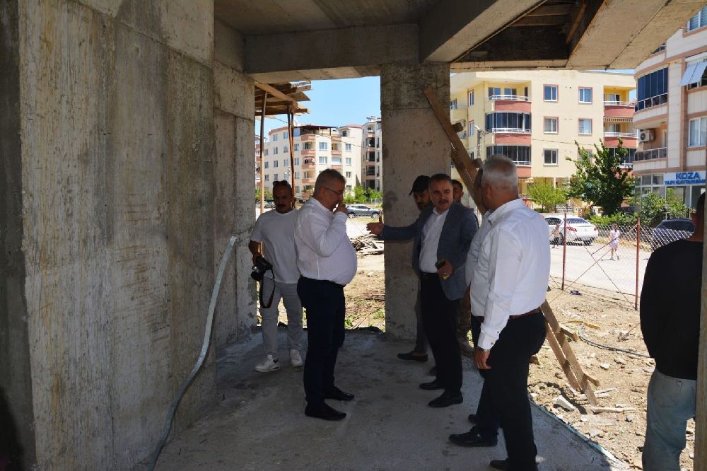 Zeytinli'de yeni sağlık merkezi ve acil istasyon inşaatı sürüyor