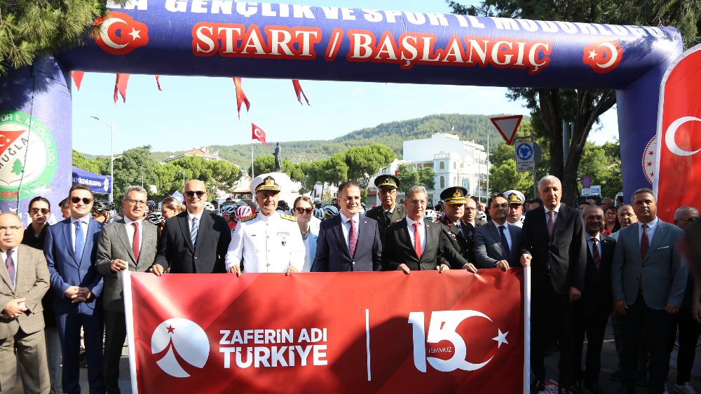 15 Temmuz Demokrasi ve Şehitleri Anma Bisiklet Yarışı sona erdi