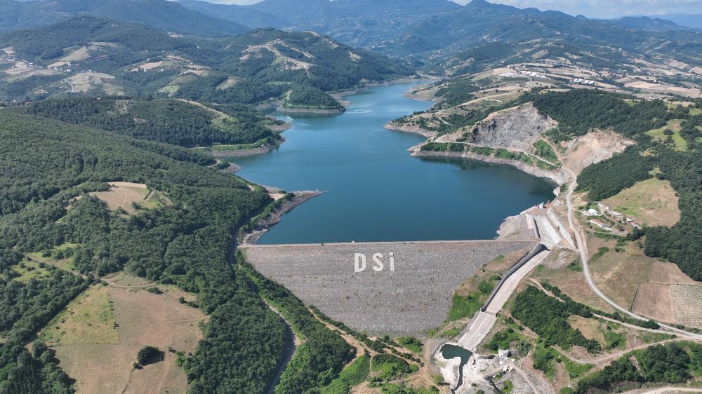 19 Mayıs Barajı Samsun’a bereket dağıtıyor