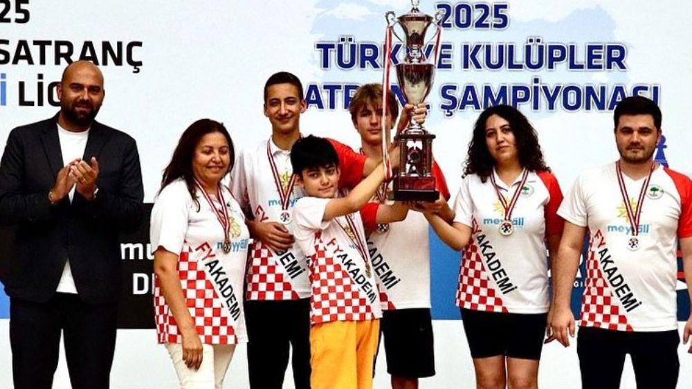 2025 Türkiye Satranç İkinci Ligi'nde şampiyon Fatma Yılmaz Spor Kulübü
