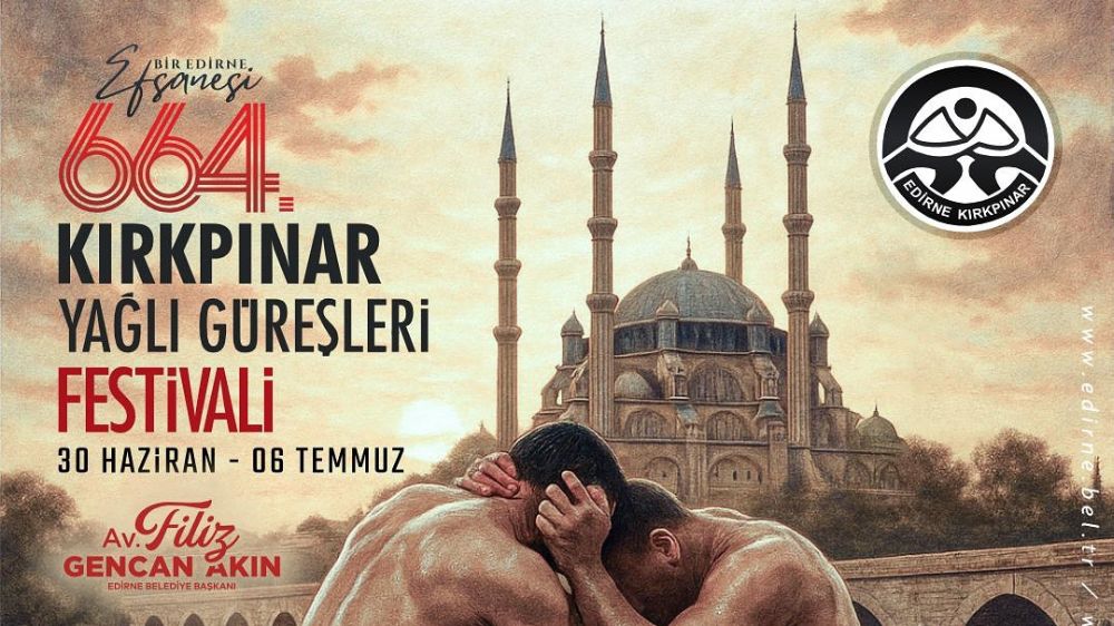 2025 yılı  664. Kırkpınar Yağlı Güreşleri Festivali’nin Programı ve Sanatçıları Belli Oldu